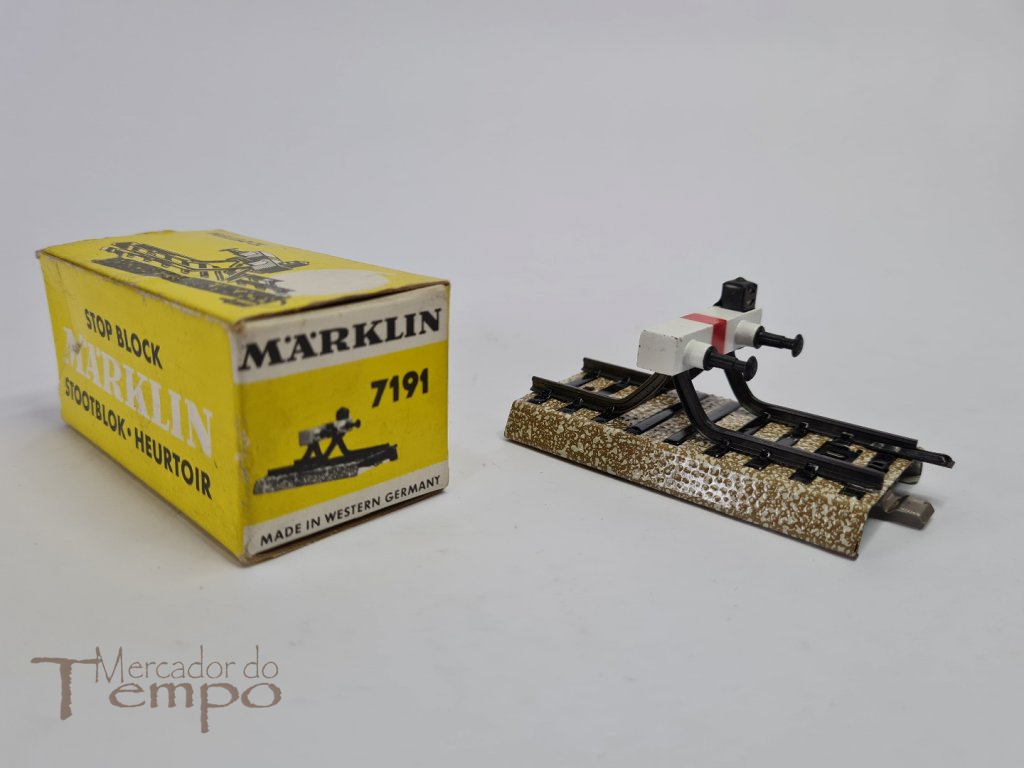 Comboios Marklin - caixa antiga com Stop Block Ref. 7191