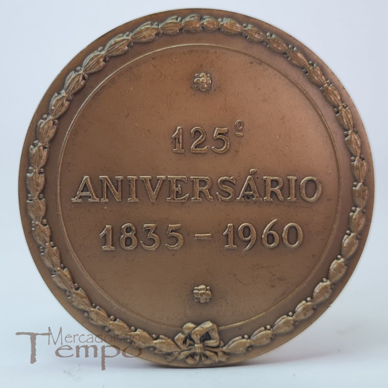 Medalha bronze Companhia de Seguros Fidelidade, 125º aniversário 