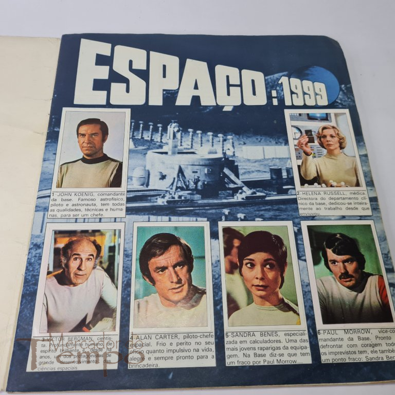 Caderneta Espaço 1999, Agência Portuguesa de Revistas. Completa