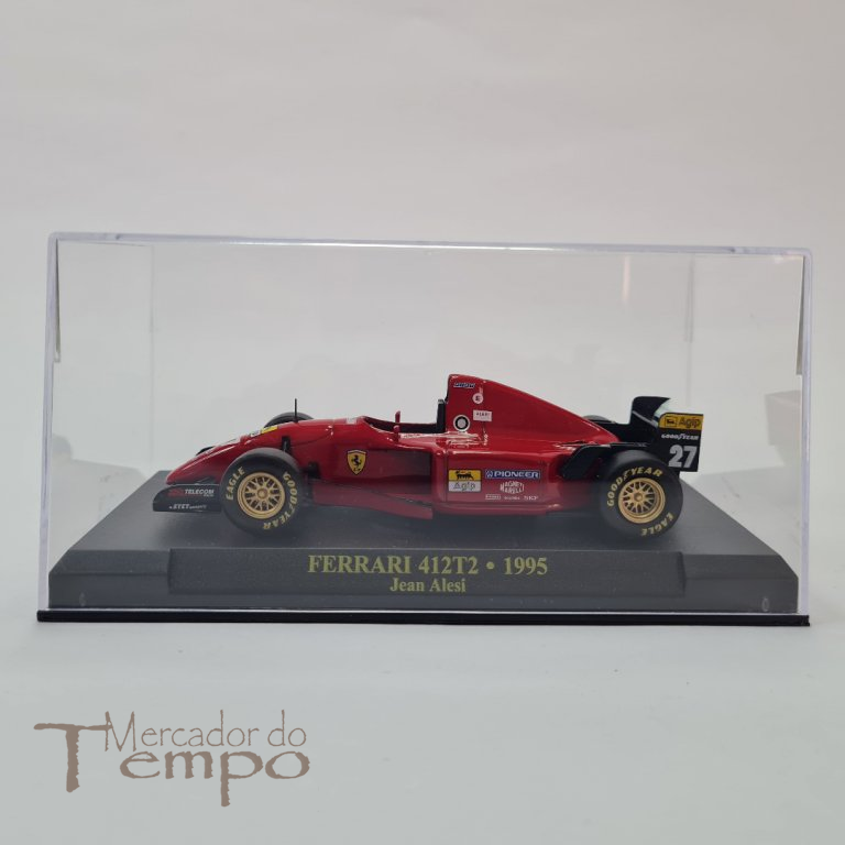 Miniatura 1/43 Altaya Ferrari  F1 412T2 1995 Jean Alesi #27