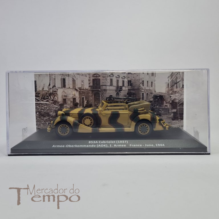 Miniatura 1/43 Militar 853A Cabriolet, França 1944, Altaya