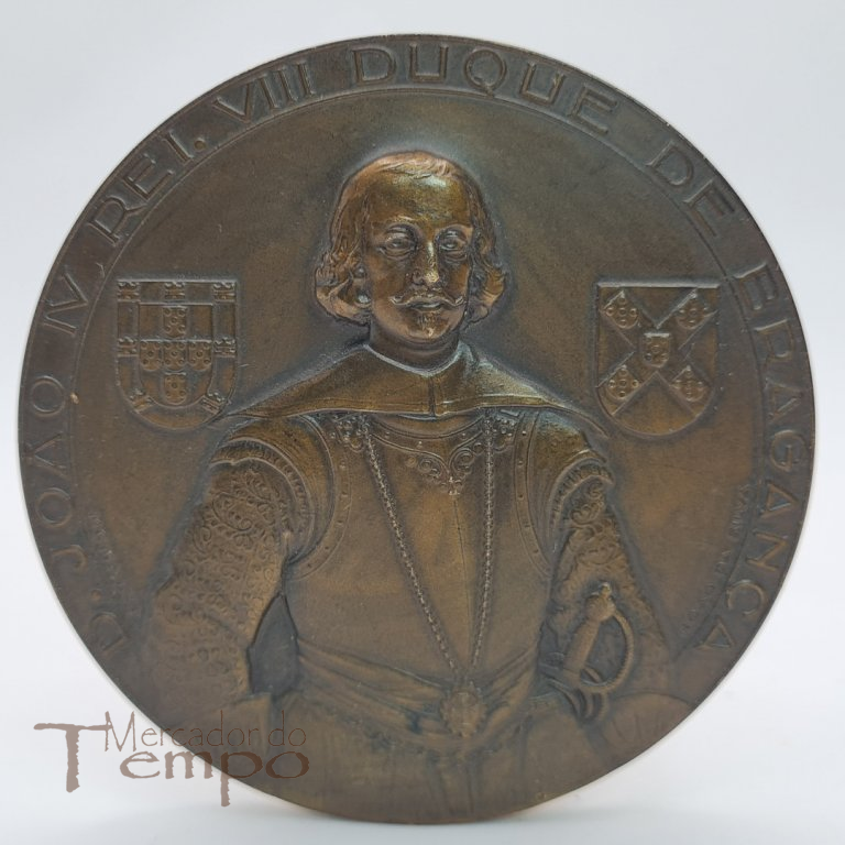 Medalha bronze Nª Srª da Conceição / D. João IV , 1946, João da Silva