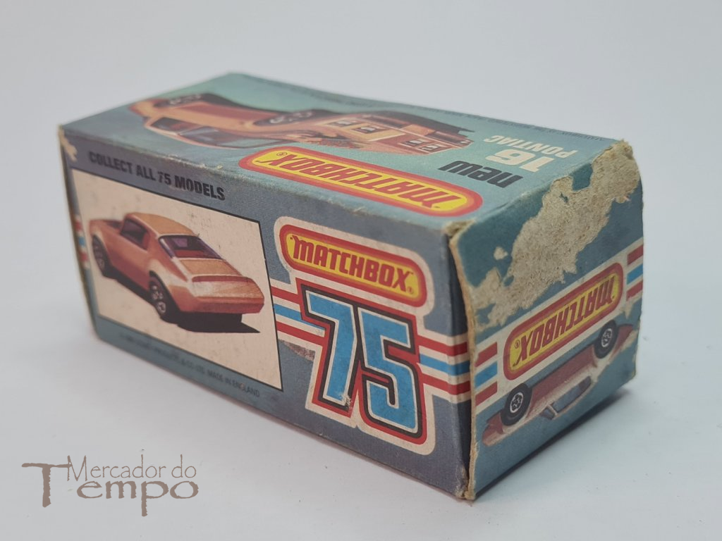 Miniatura Matchbox Pontiac #16 caixa original