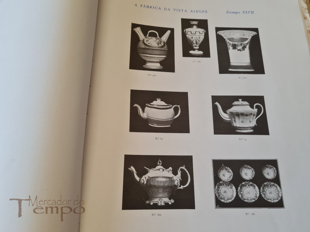 3 livros Centenário Fábrica da Vista Alegre (1824-1924) Ed.Esp.200 ex.