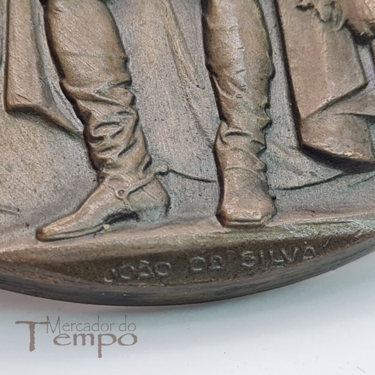 Medalha bronze III Centenário da Libertação de Angola, 1948, João da Silva