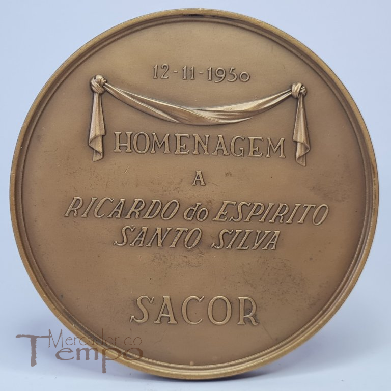 Medalha bronze SACOR, Ricardo do Espirito Santo Silva, 1950