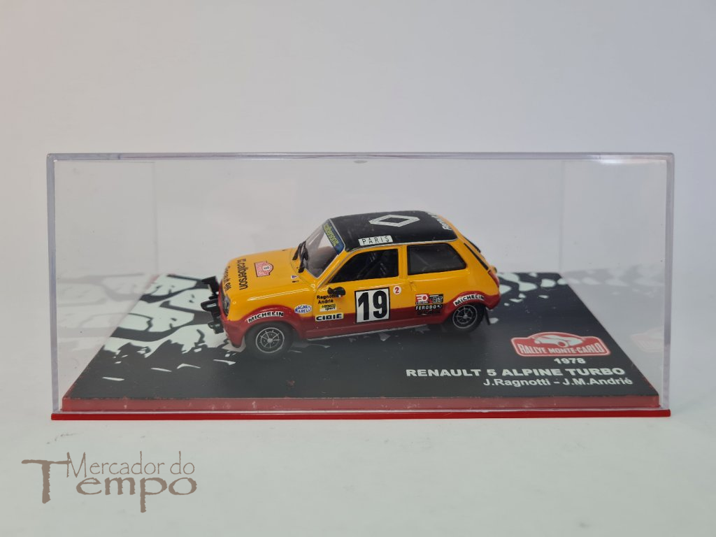 1/43 Altaya Rallye Monte-Carlo Renault 5 Alpine Turbo 1978