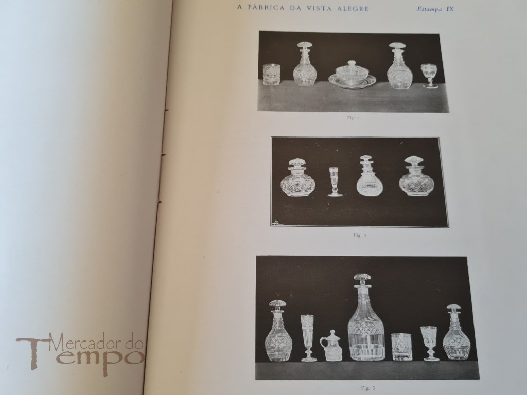 3 livros Centenário Fábrica da Vista Alegre (1824-1924) Ed.Esp.200 ex.