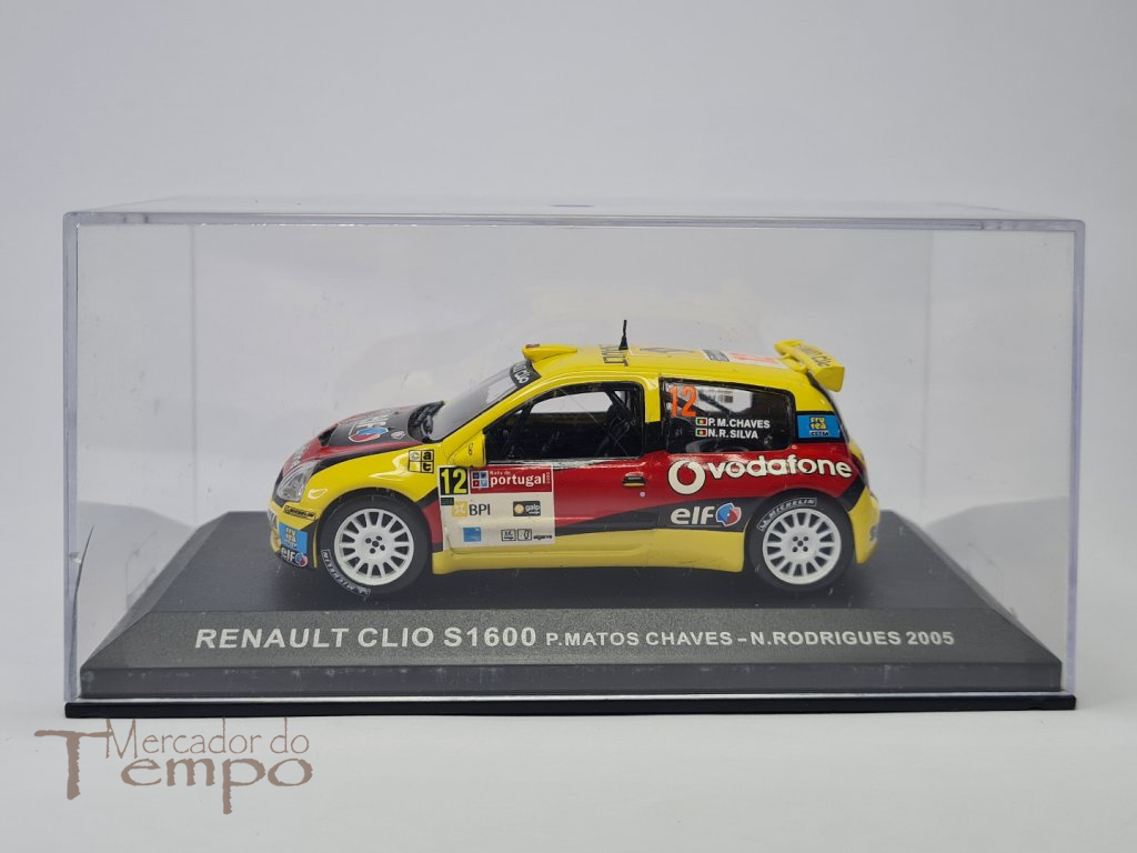 1/43 Altaya Renault Clio S1600 #12 Rallye de Portugal 2005