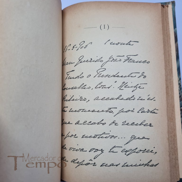 Cartas D'El Rei D.Carlos I a João Franco, 1924