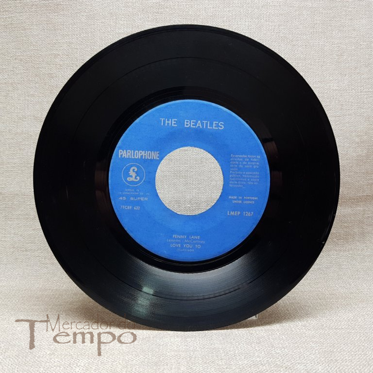 Disco 45rpm The Beatles - Penny Lane LMEP 1267