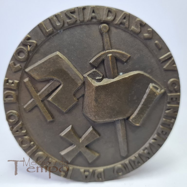 Medalha bronze 50 anos da 1ª Travessia Aérea do atlântico Sul 1922-1972