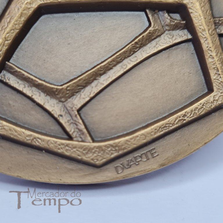 Medalha bronze 125º Aniversário do Banco de Portugal. 1846-1971