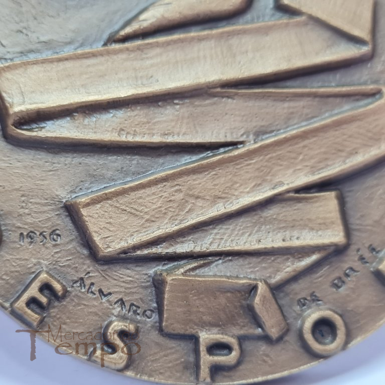 Medalha bronze Portugal / Turismo / Arte, 1956 Álvaro de Brée