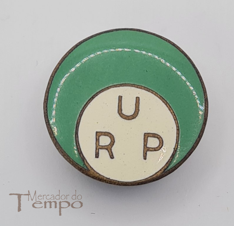 Pin/ Abotoadeira esmaltada, União Resineira Portuguesa