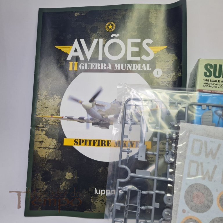 Kit 1/48 Avião Tamiya Supermarine Spitfire MK.I