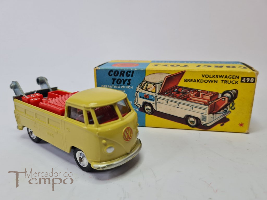 1/43 Corgi Toys Pão de Forma, Volkswagen Breakdown truck Ref.490