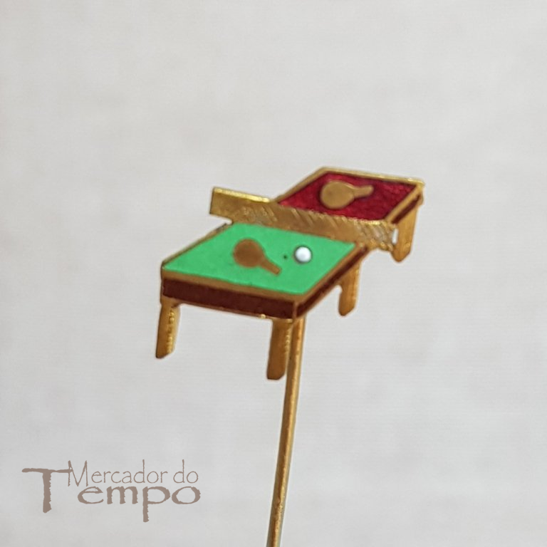 Pin antigo esmaltado Tenis de mesa / Ping pong