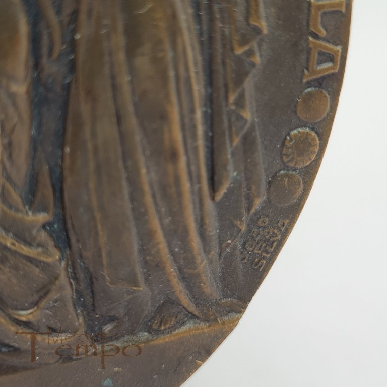 Medalha bronze Banco de Angola, 25 anos 1951, João da Silva