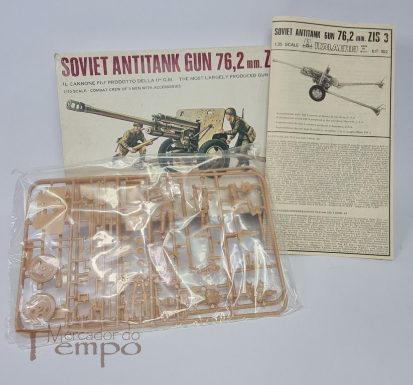 Kit militar 1/35 Italaerei Soviet Antitank Gun 76,2mm