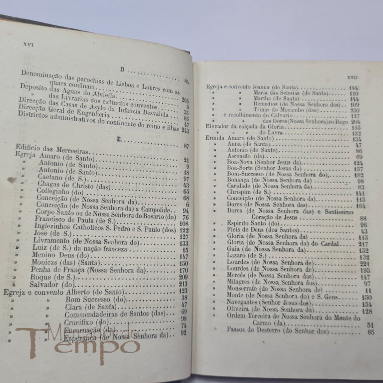 Roteiro das Ruas de Lisboa, e Concelho de Loures, 1886