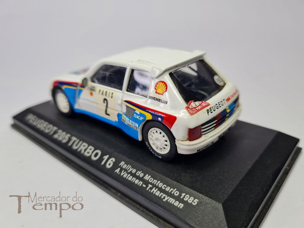 1/43 Altaya Peugeot 205 Turbo 16 Rallye de Monte Carlo #2 1985