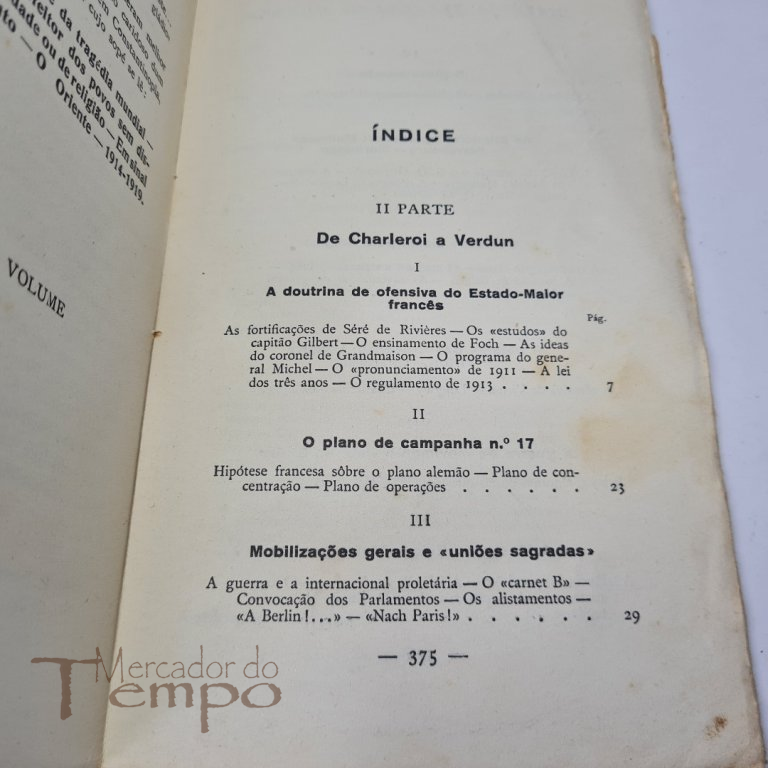 4 Volumes - História Secreta da Guerra, Adolfo Coelho, 1936