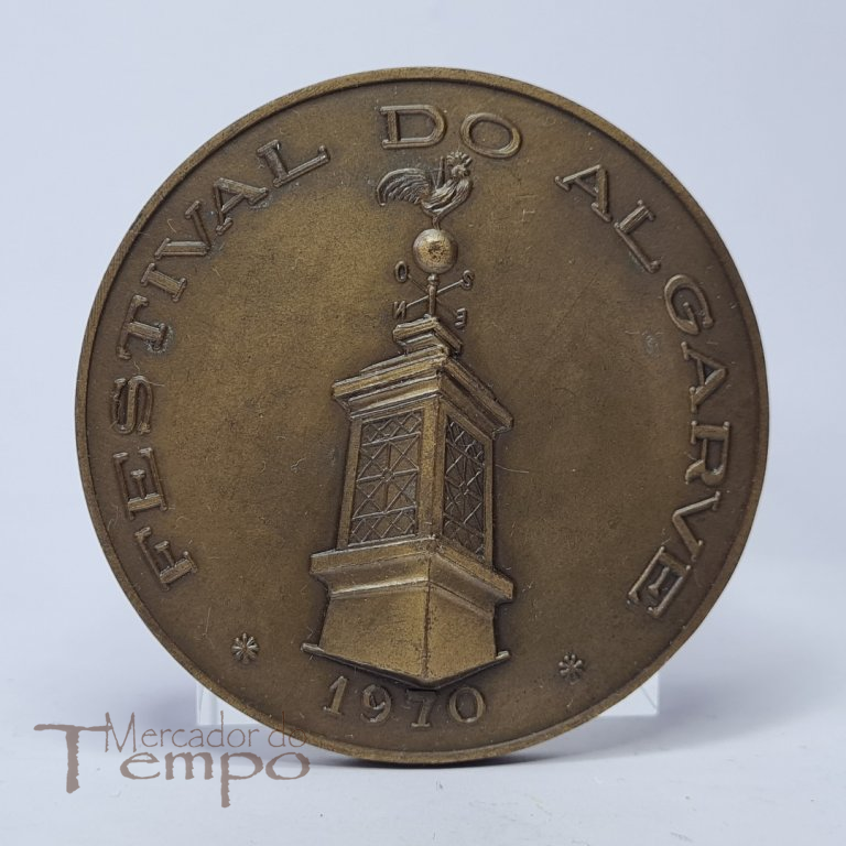Medalha bronze Festival do Algarve - Chaminé algarvia, 1970