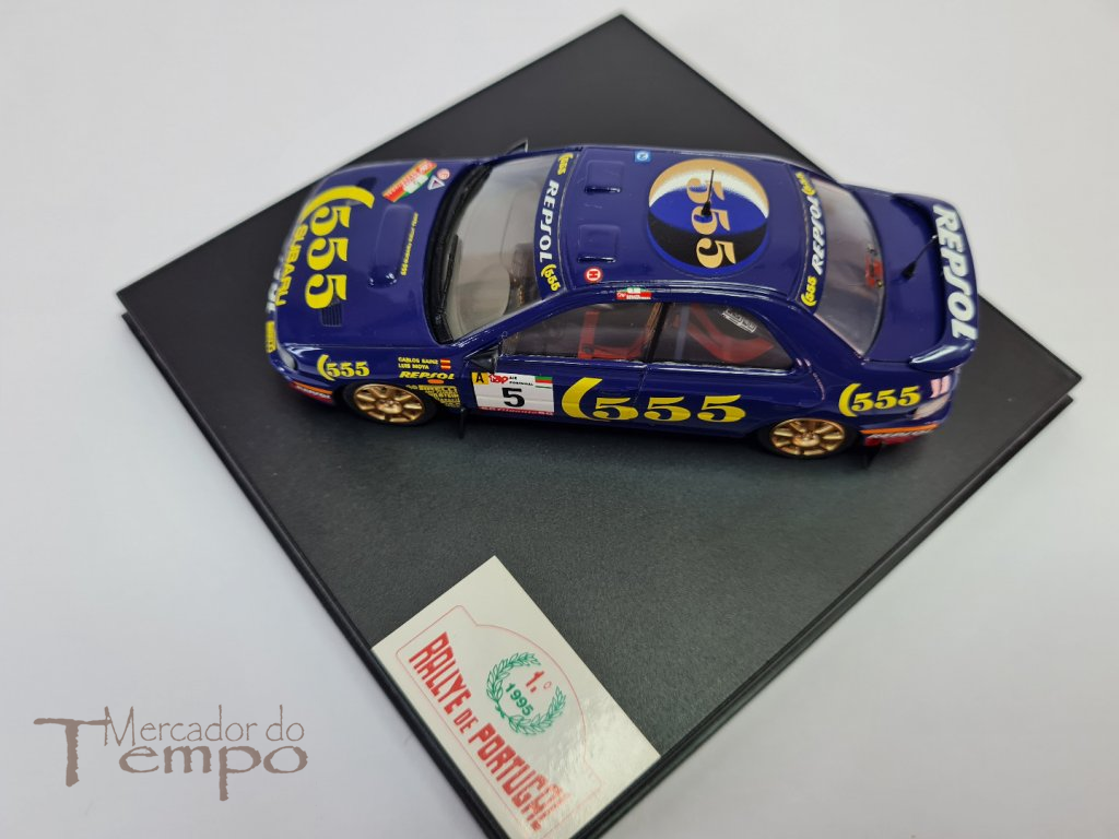 Miniatura 1/43 da Troféu / ACP, Subaru Impreza WRC - Rally de Portugal #5, 1995