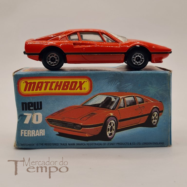Matchbox Ferrari #70 com caixa original