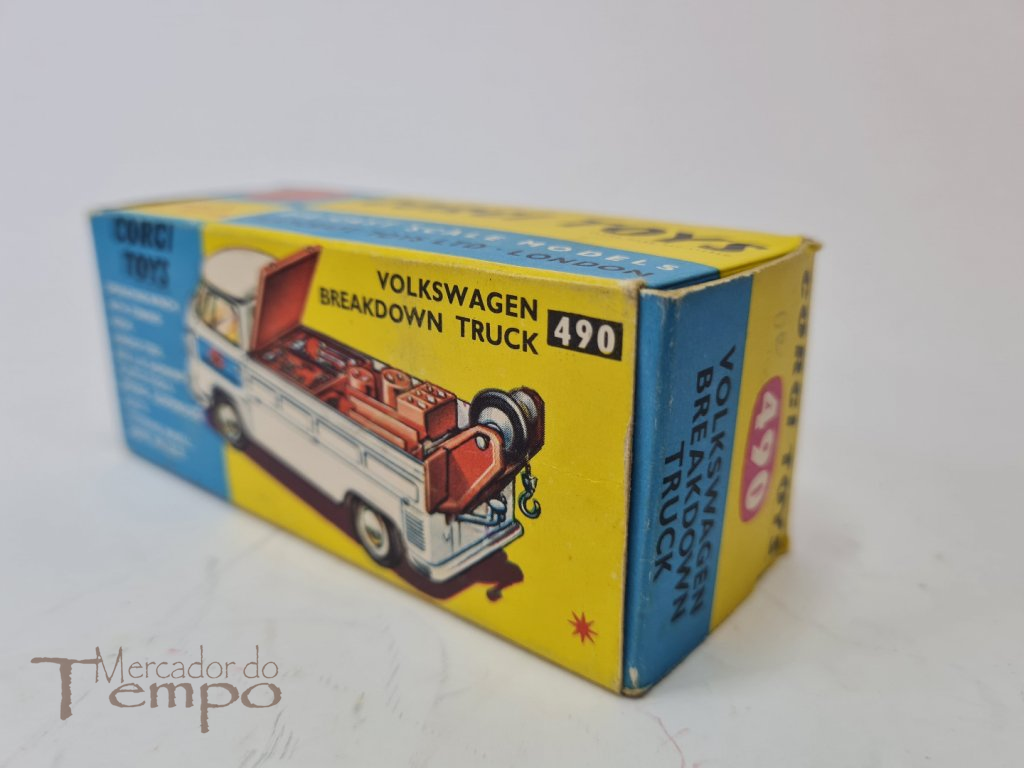 1/43 Corgi Toys Pão de Forma, Volkswagen Breakdown truck Ref.490