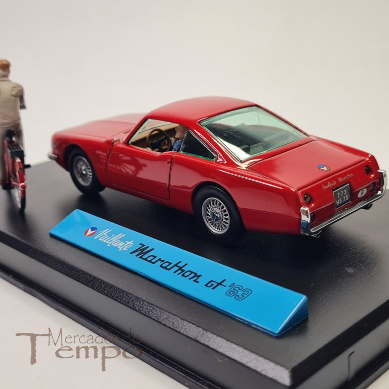 Miniatura 1/43 Michel Vaillant Vaillante Marathon GT'63, edições altaya
