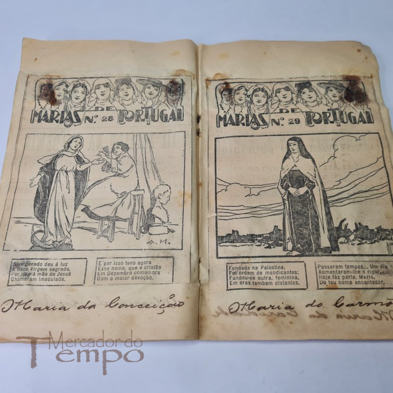 Rara caderneta do Diário de Notícias, concurso 