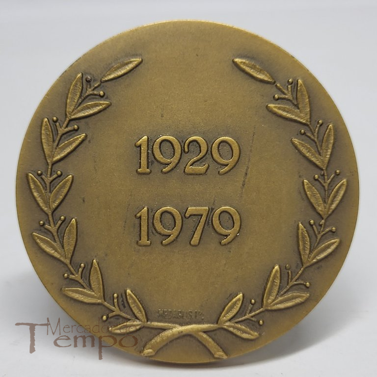 Medalha bronze 1ºCinquentenário O Rei das Meias, 1979