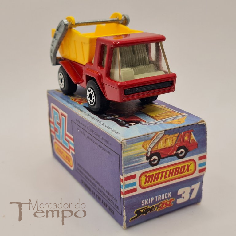Matchbox Camião Skip Truck #37 com caixa original 