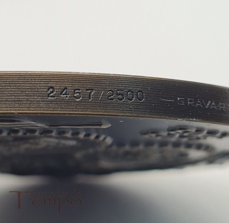 Medalha bronze Cent. Automóvel Clube de Portugal 1903-2003