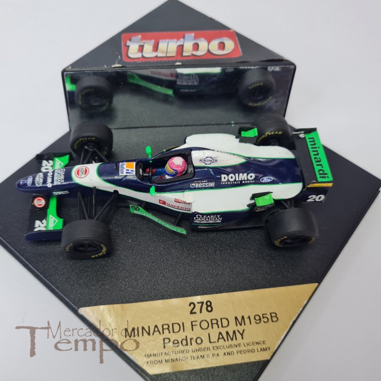 Miniatura 1/43 Onyx, F1 Minardi Ford M195B, Pedro Lamy