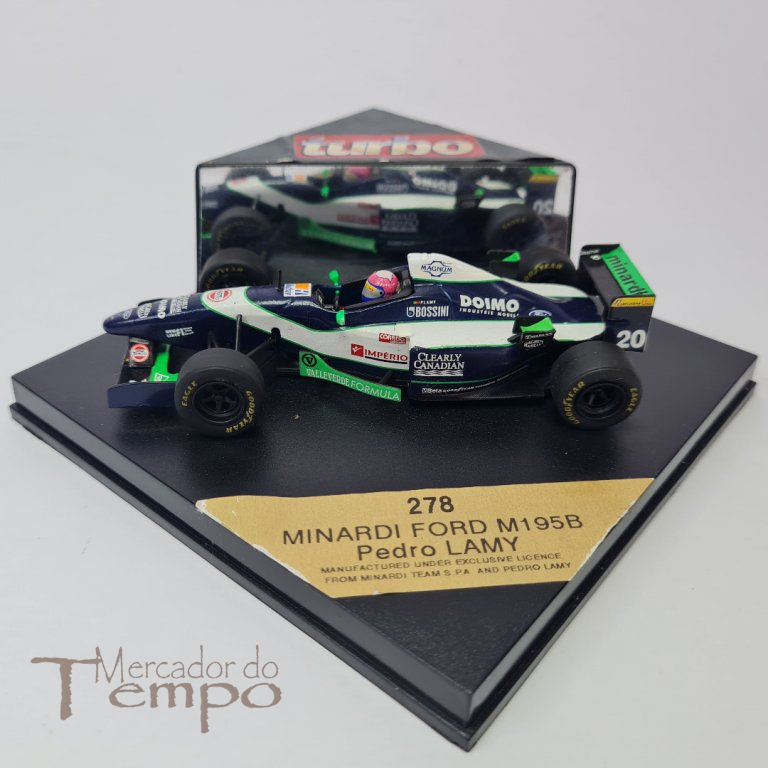Miniatura 1/43 Onyx, F1 Minardi Ford M195B, Pedro Lamy