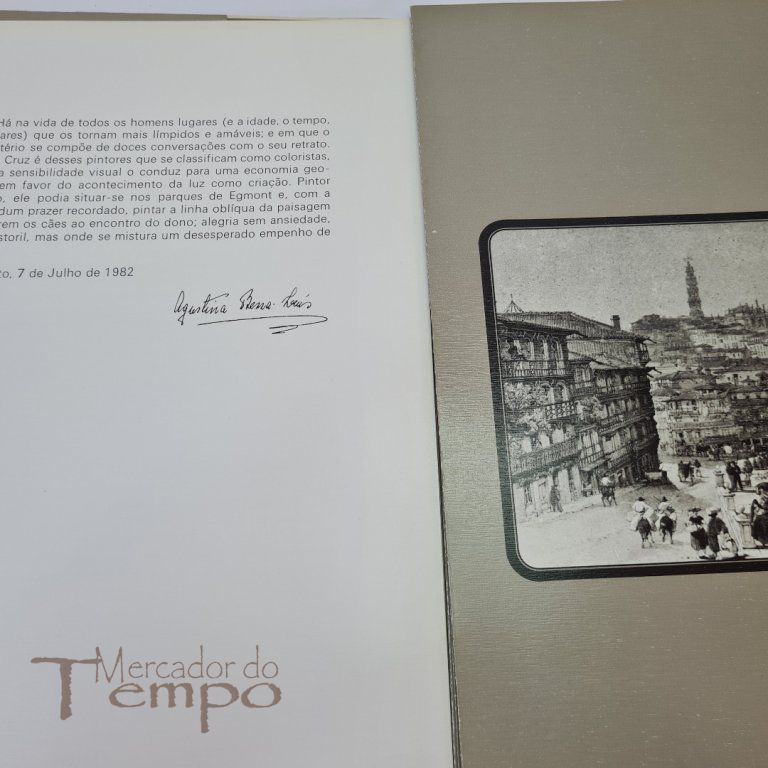 António Cruz - O Pintor e a Cidade, texto de Agustina Bessa Luis