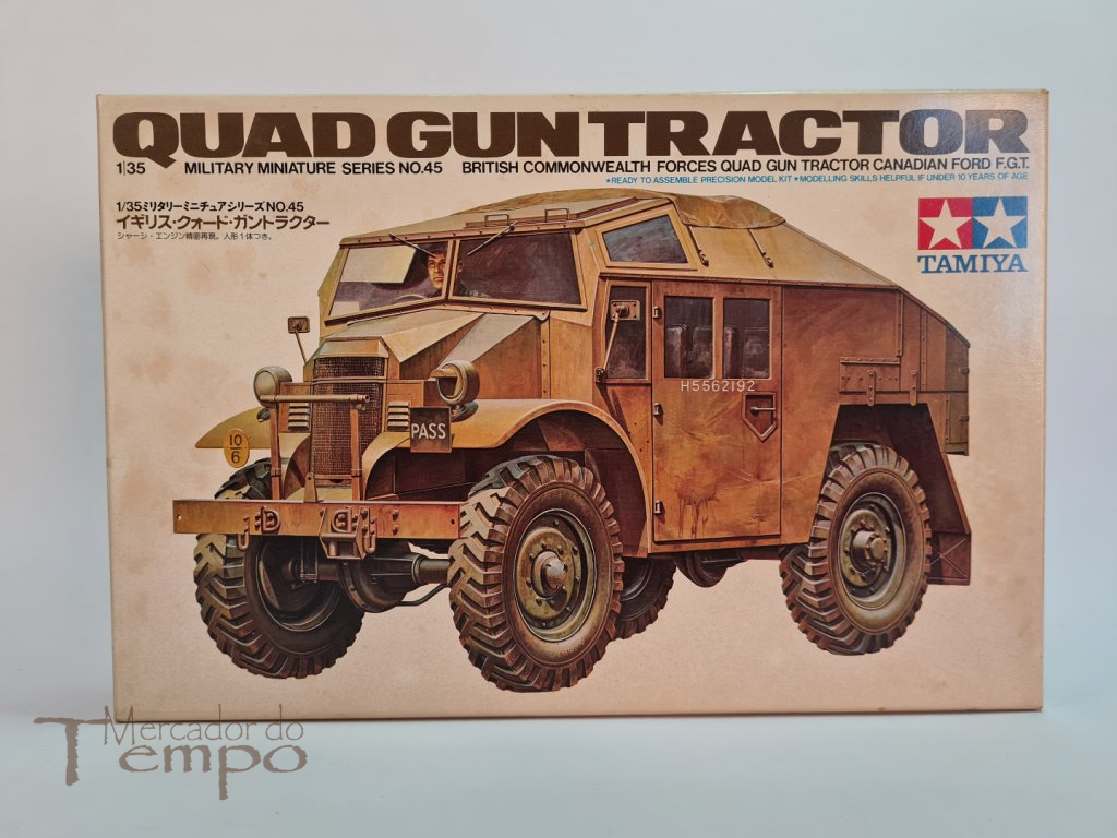 Kit Militar Tamiya 1/35 Quad Gun Tractor Ref.3545