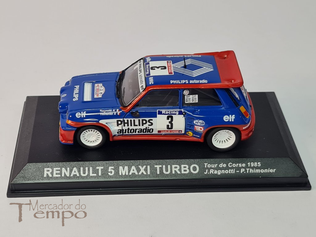 1/43 altaya Tour de Corse 1985, Renault 5 Maxi Turbo