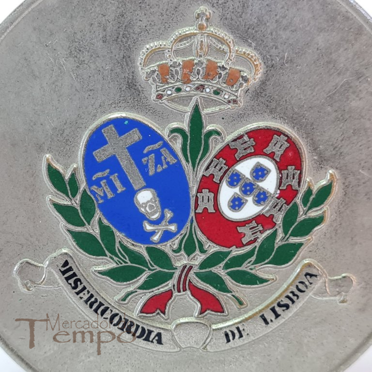 Medalhão com esmaltes, Misericordia de Lisboa