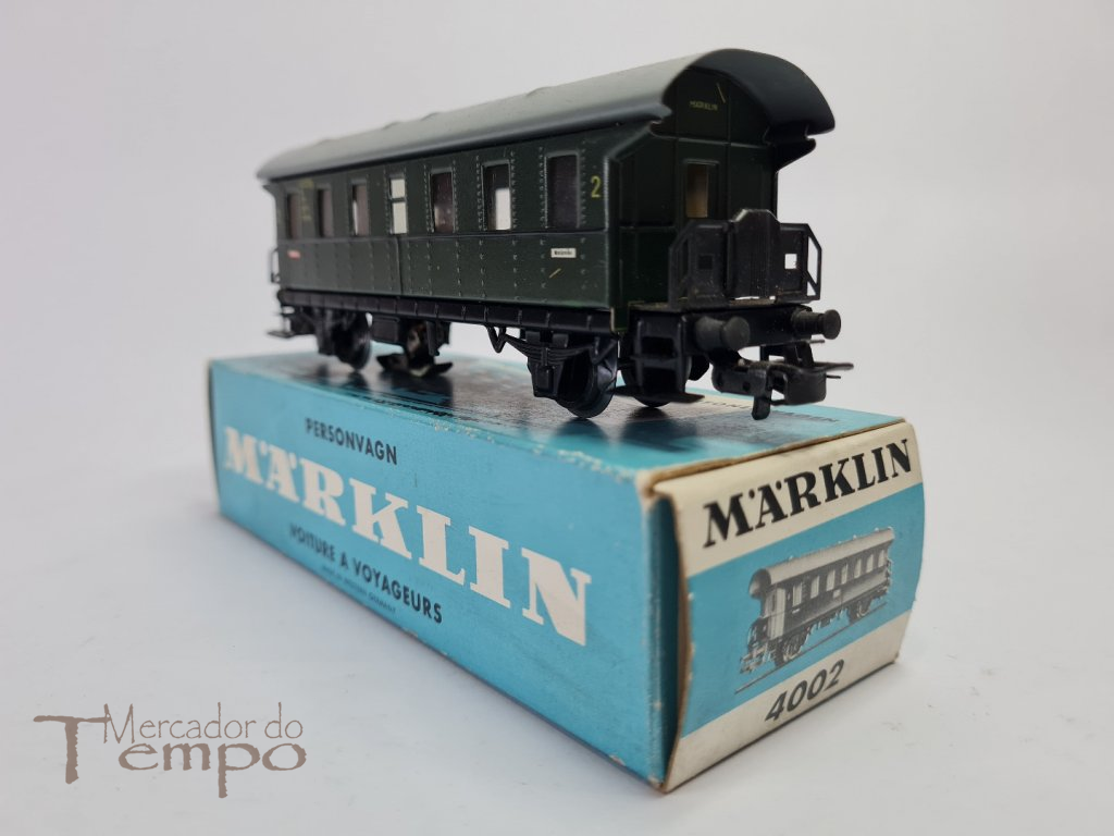 Comboios Marklin - caixa antiga Vagon Passageiros Ref. 4002