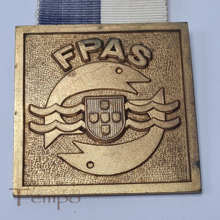 Medalha em bronze FPAS Técnica Subaquática