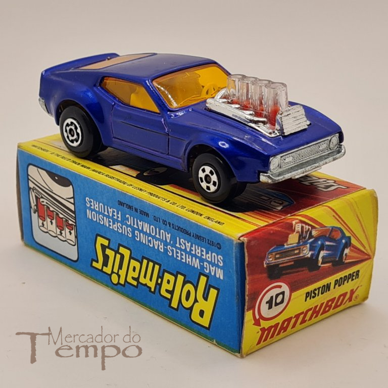 Matchbox Piston Popper #10 com caixa original