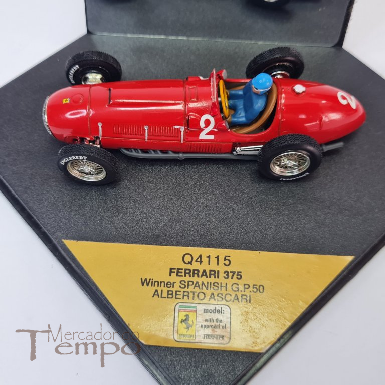 1/43 Quartzo Ferrari 375 Vencedor GP Espanha 1950, Alberto Ascari