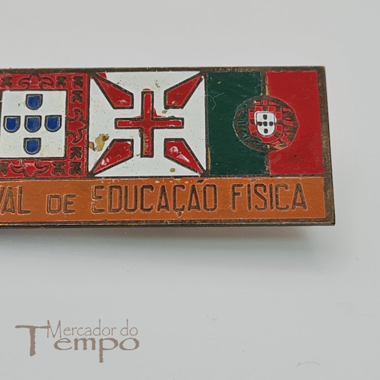 Mocidade Portuguesa Crachá / Barrete Dia de Portugal 1963