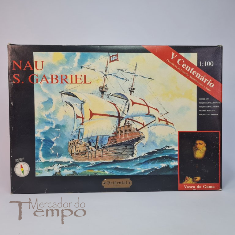 Kit Ocidental Escala 1/100  Nau S. Gabriel / Vasco da Gama