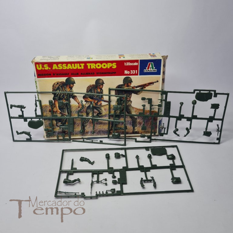 Kit figuras militares 1/35 Italeri U.S. Assault Troops #331