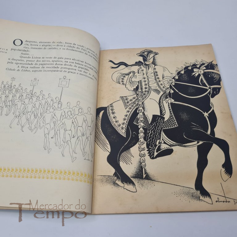 Invulgar Programa das Festas de Lisboa, 1934 - Almada Negreiros